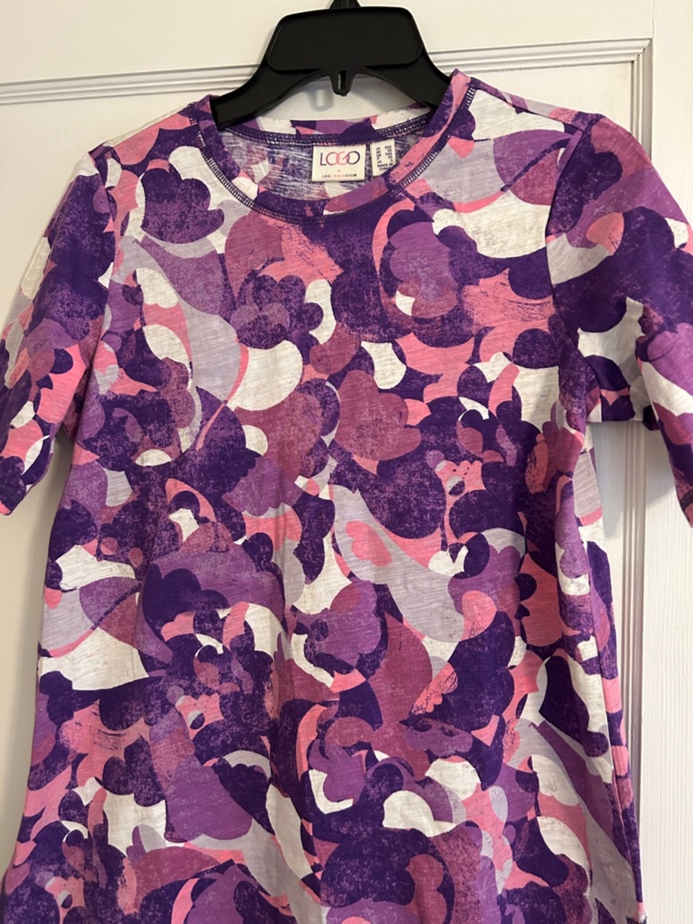 LO&O by Lori Goldstein New Purple Tee